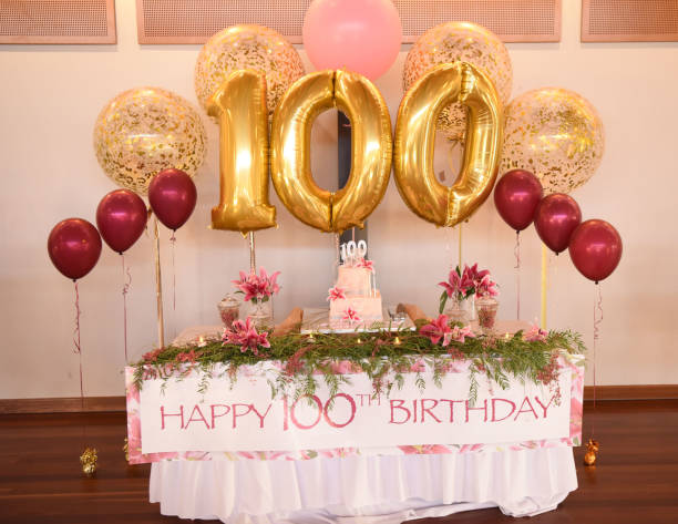 decoraciones para el 100 cumpleaños