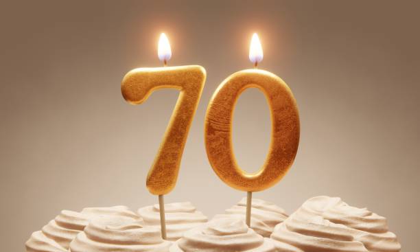 70번째 생일 장식