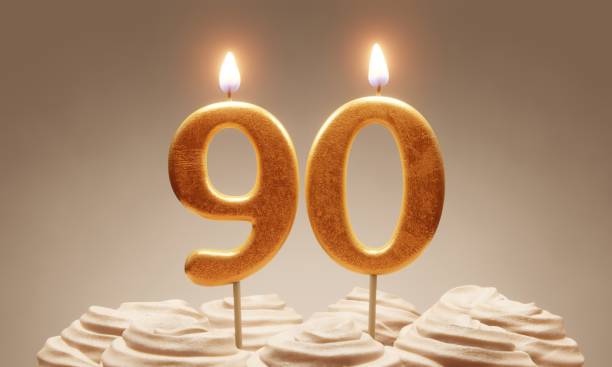 90번째 생일 장식