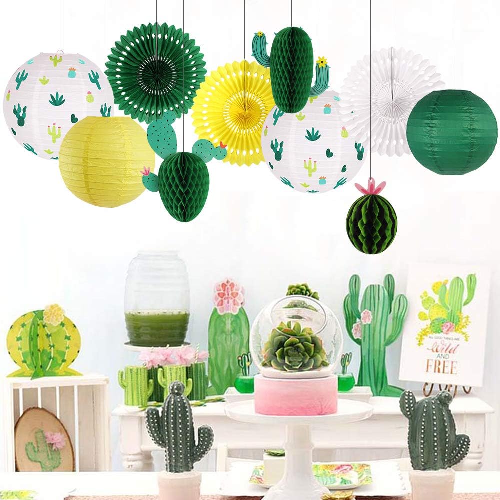 Decorazioni per feste con cactus Festa hawaiana2